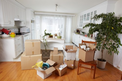 Careful packing and furniture protection for a house move